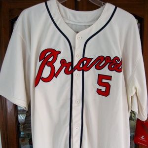 COPY - ATLANTA BRAVES #5 FREDDIE FREEMAN XL WHITE…